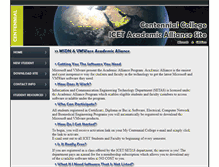 Tablet Screenshot of elms.centennialcollege.ca